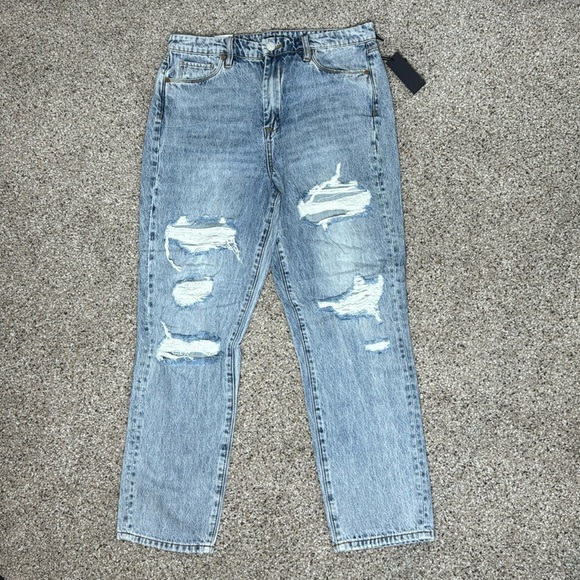 NWT BLANK NYC Jeans The Madison Crop High Rise Denim Size 29 - Picture 1 of 11